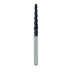 Black Cobra Diamond Bur, Long Modified Chamfer, 1.6mm, FG