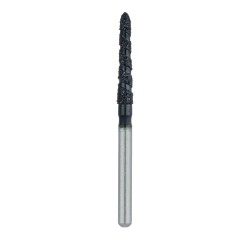 Black Cobra Diamond Bur, Long Modified Chamfer, 1.8mm, FG