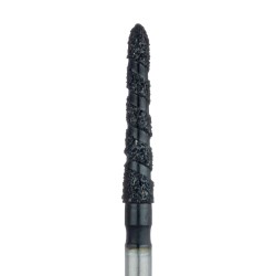 Black Cobra Diamond Bur, Long Modified Chamfer, 1.8mm, FG