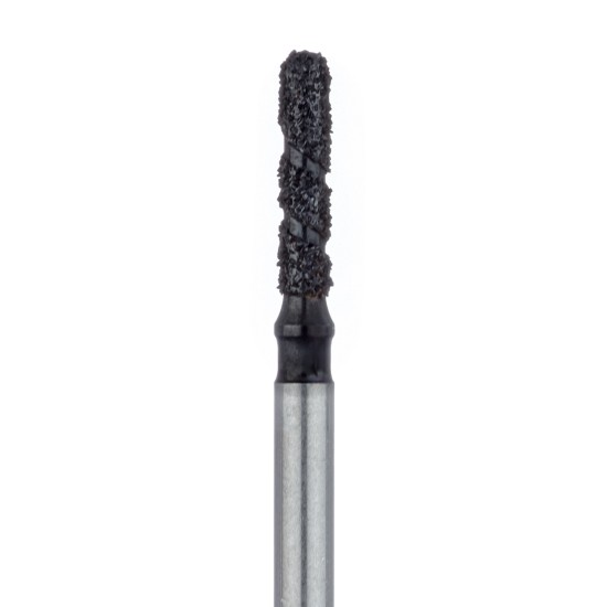 Black Cobra Diamond Bur, Round End Cylinder, 1.4mm, FG