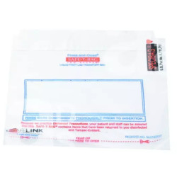 SAFE-T-BAG (SAFETY) TRANSPORT BAG 6” x  6”, SINGLE POCKET, 500 PER BOX