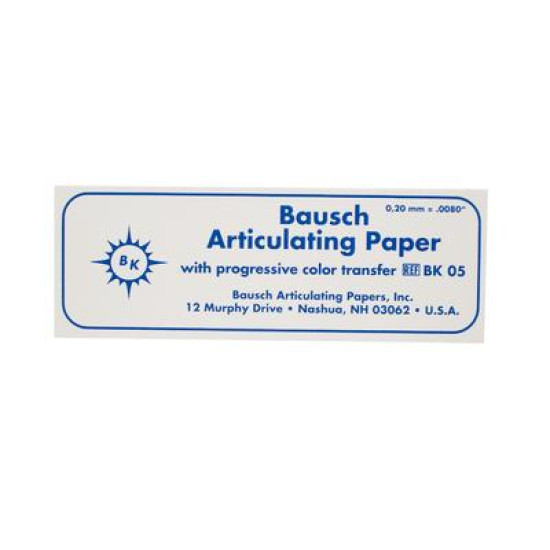 Articulating Paper Booklets 300 strips blue 200 µ