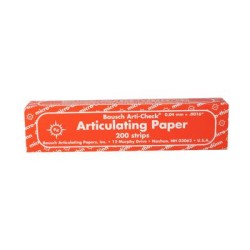 Arti-Fol II Articulating Film BK-1028 Black / Red Double Sided Refill Roll