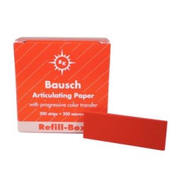 Articulating Paper - Refill Box 300 strips Red 200 µ