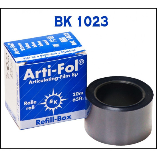 Arti-Fol Plastic Refill 1-sided, 22 mm 20 meter blue 8 µ