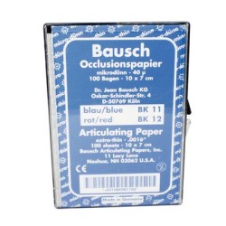 Articulating Paper/sheets 100 x 70 mm 100 sheets blue 40 µ