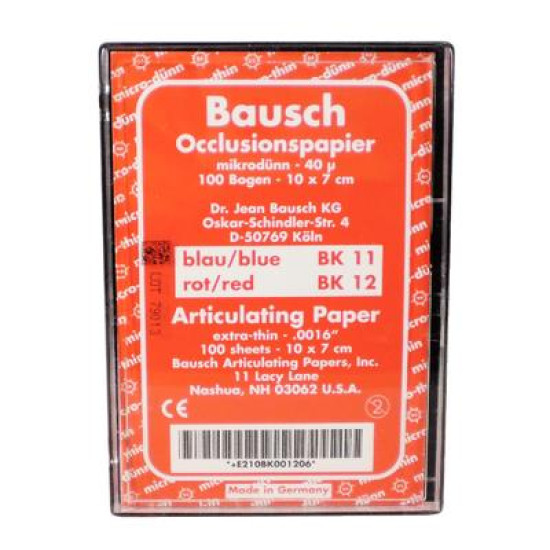 Articulating Paper/sheets 100 x 70 mm 100 sheets red  40 µ