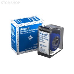 Articulating Paper/rolls 16 mm wide w/Dispenser 15 meter blue 40 µ