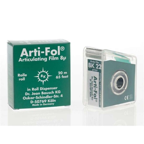 BK 22 Bausch Green 1 Sided Arti Foil 3627042