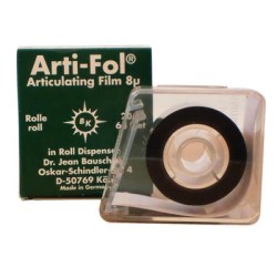 Arti-Fol Plastic in dispenser 2-sided, 22 mm 20 meter green  8 µ