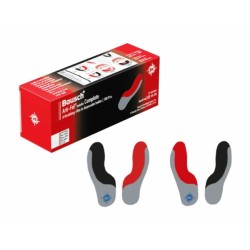 Arti-Fol Metallic COMPLETE, 22 x 60 mm 2-sided 100 stripes black/red 12 µ