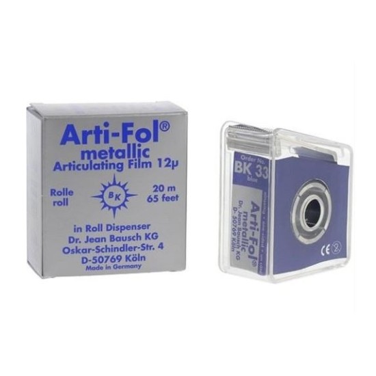 Arti-Fol Metallic Art Flm Shmstk BK-33 22mm Bl 12 Mcrns/.00047