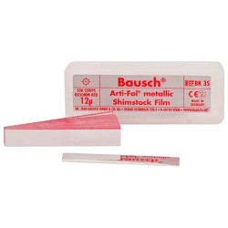 Arti-Fol Metallic 1-sided, 8 mm 100 sheets red 12 µ