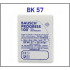 Articulating Paper Economy Box 50 strips blue 100 µ