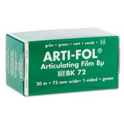 Arti-Fol Plastic in cardboard-box 1-sided, 75 mm 20 meter green 8 µ