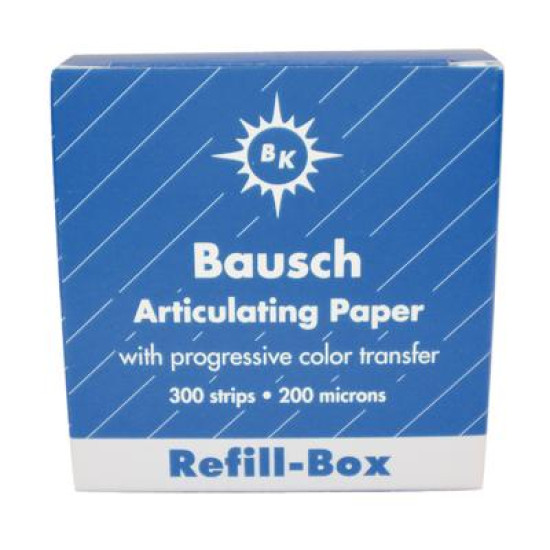 Articulating Paper - Refill Box 300 strips blue 200 μ