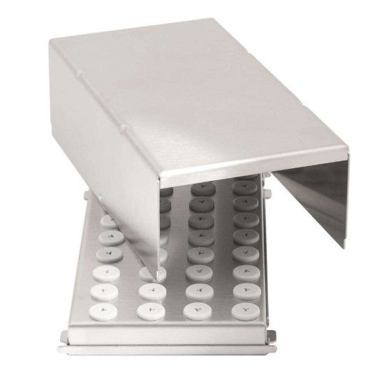 Bur Block, Stainless Steel with Grommets, 40 FG or 40 HP or 40 RA, Non-Corrosive, Sterilizable