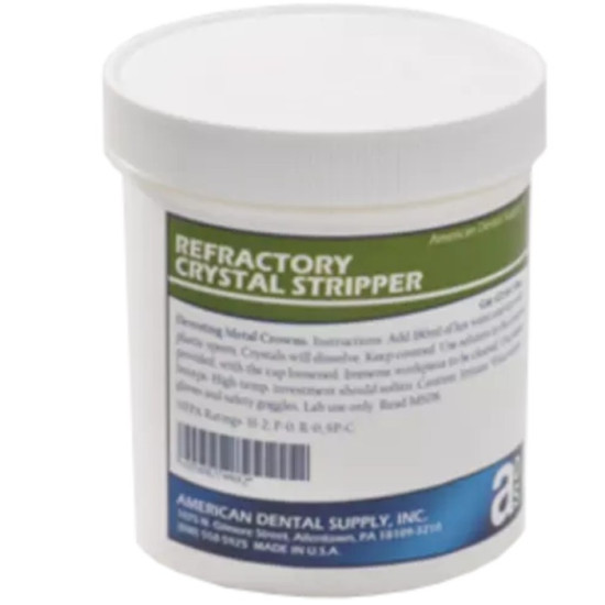 REFRACTORY CRYSTAL STRIPPER, INVESTMENT REMOVER, 8 OZ. POWDER