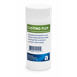 FLUX WITH DEOXIDIZER, BROWN POWDER, 4 OZ.