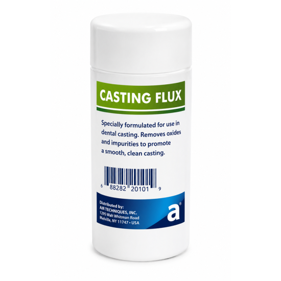 FLUX CASTING, WHITE POWDER, 3 OZ.
