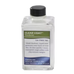 CLEAR COAT DIE AND MODEL HARDENER KIT, 4 OZ. RESIN & SOLVENT