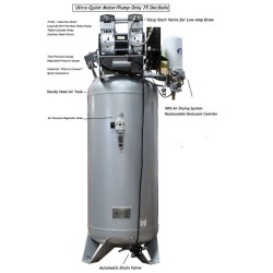 CALIFORNIA AIR TOOLS 60040DCADC Air Compressor with Drying System and Automatic Drain Valve