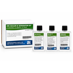 DIE SEALER & PORCELAIN SEPARATOR KIT (3-1 OZ.) 1 OZ. SEALER, 1 OZ. SEPARATOR, 1 OZ. THINNER