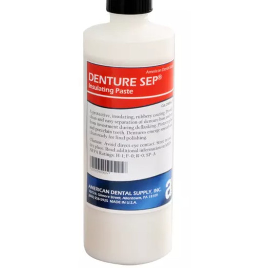 DENTURE SEP INSULATING PASTE REFILL, 14 OZ.