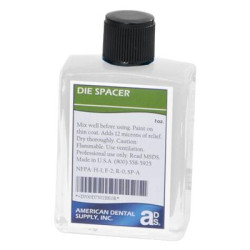 DIE SPACER STANDARD, CLEAR 1 OZ.