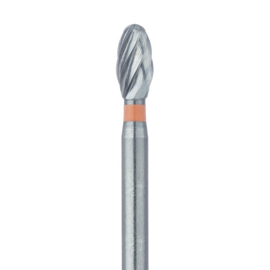 Trimming & Finishing Carbide Bur Fine Twist Finisher, 2.3mm, US #7406 FG