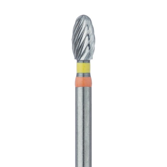 Trimming & Finishing Carbide Bur Extra Fine Twist Finisher, 2.3mm, US #7406 FG