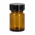 BOTTLE - CLEAR GLASS WITH BRUSH CAP, 1 OZ. PKG OF 12 (EMPTY)