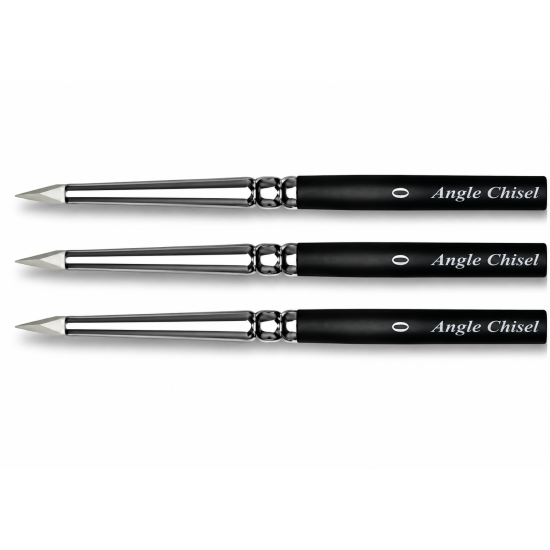 FLEXI-TIPS WHITE  #0 NON STICK INSTRUMENTS, 1 PC, CUP CHISEL