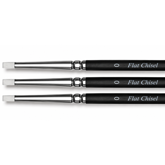FLEXI-TIPS WHITE  #0 NON STICK INSTRUMENTS, 3 PC, ANGLE CHISEL