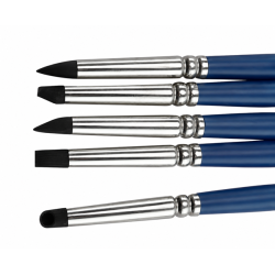 FLEXI-TIPS BLACK #0 NON STICK INSTRUMENTS, 5 PC, ASST., SIZE 0
