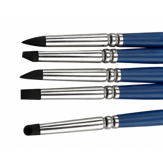 FLEXI-TIPS BLACK #0 NON STICK INSTRUMENTS, 5 PC, ASST., SIZE 0