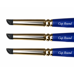 FLEXI-TIPS BLACK #0 NON STICK INSTRUMENTS, 3 PC,  CUP ROUND