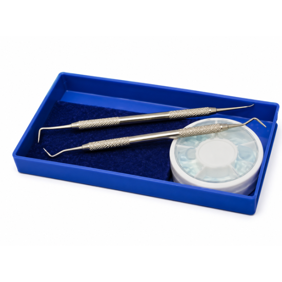 FLEXI-TIPS METAL NON STICK INSTRUMENT KIT, 2 METAL INST. & 10 TIPS