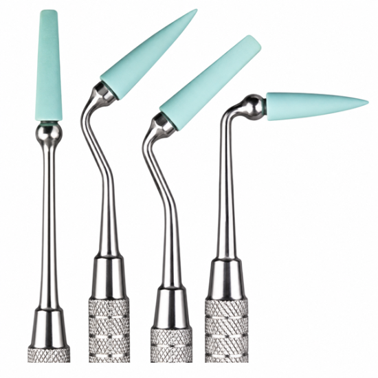 FLEXI-TIPS METAL NON STICK INSTRUMENT TIPS, PKG OF 20 ASST.