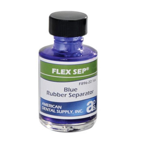 FLEX SEP RUBBER SEPARATOR, BLUE, 4 OZ.