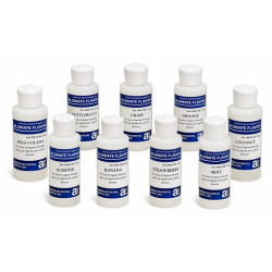 FLAVOR DROPS ALMOND CONCENTRATE, 8 OZ. DROPPER BOTTLE