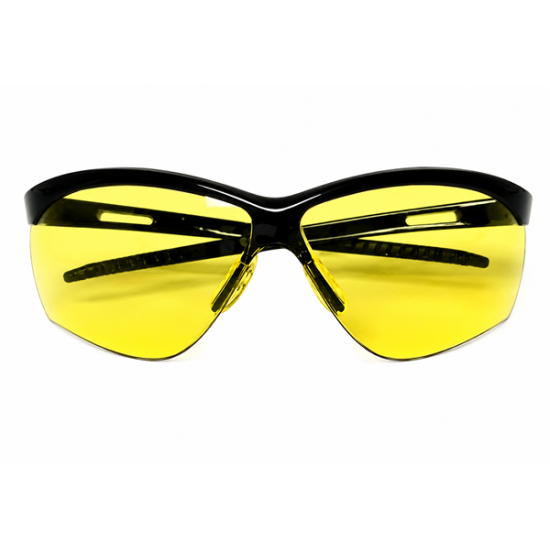 GLASSES UV EYEWEAR, AMBER TINTED, 1 EACH