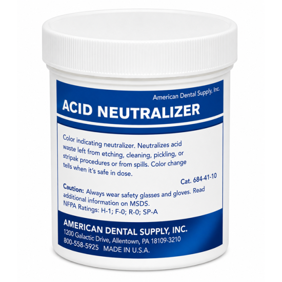 ACID NEUTRALIZER POWDER, 2 LB. COLOR INDICATING