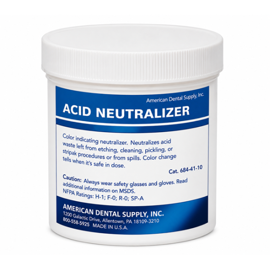 ACID NEUTRALIZER POWDER, 1 LB. COLOR INDICATING