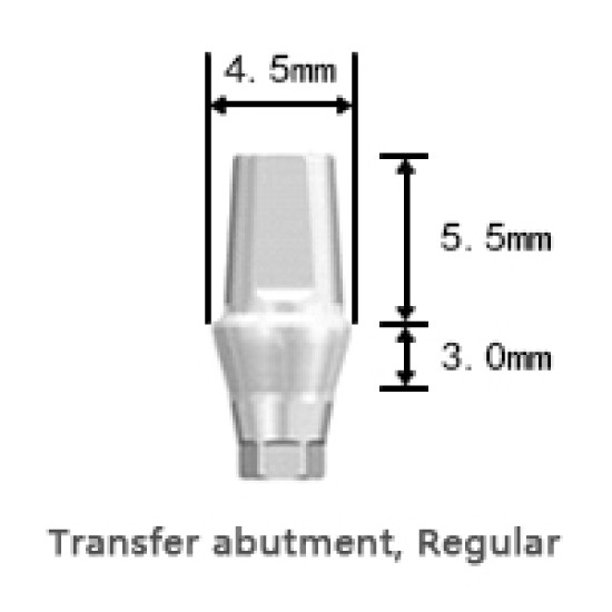 Transfer Abutment Regular 3.0mm