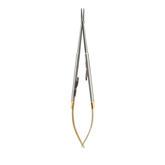 Surgery, Hand Instrument Straight Micros Needle Holder, 180mm length