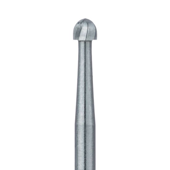 HM1-018-FG CARBIDE, OPERATIVE, ROUND, US#6, 1.8MM FG  pk/5