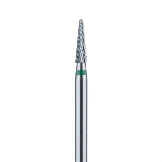 Laboratory Carbide Bur, Coarse, Special toothing for non-precious metal alloys, Round End Taper, 2.3