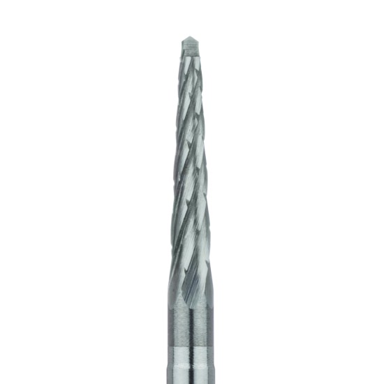 Surgical Lindemann Carbide Bur Cross Cut, Spade Tip 2.1 x 11mm RAX