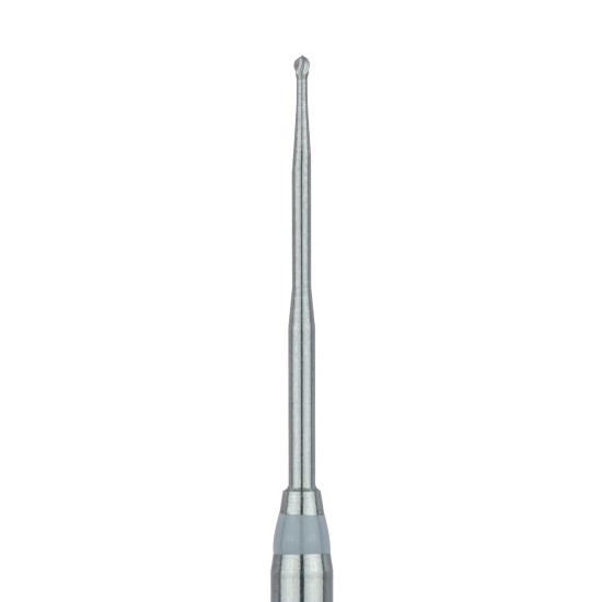 Endo, Long Neck Endo Access Bur, Carbide Cutting Tip, Round, 31mm, 0.6mm, RA